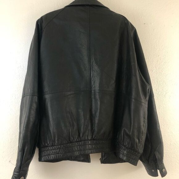 Tannery West Thinsulate leather Black Jacket XL - Picture 7 of 7